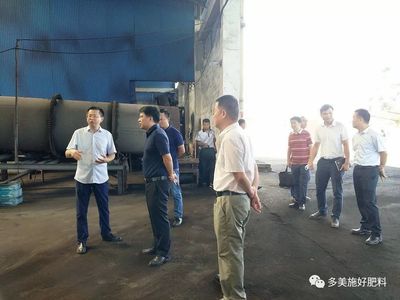 廣西崇左市副市長陸輝赴廣西公司調(diào)研指導(dǎo)肥料產(chǎn)業(yè)發(fā)展